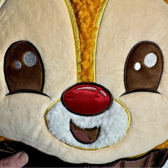 NWOT. Disney Chip 'n Dale pillow. Dark Chocolate Ganache Disney Munchling - Picture 10 of 16